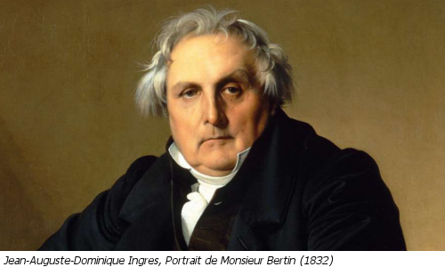 Jean-Auguste-Dominique Ingres, Portrait de Monsieur Bertin (1832)