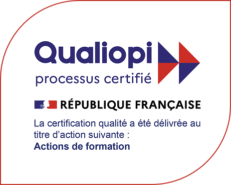 Qualiopi — certified process — The quality certification was issued for the following category of action: Training activities